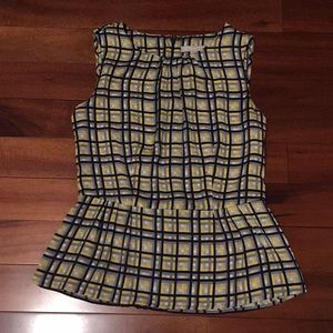 Banana Republic Peplum Blouse